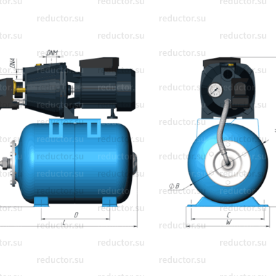 Насос UNIPUMP AUTO JET 40 S