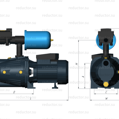 Станция АКВАРОБОТ JET 100 L адаптивная